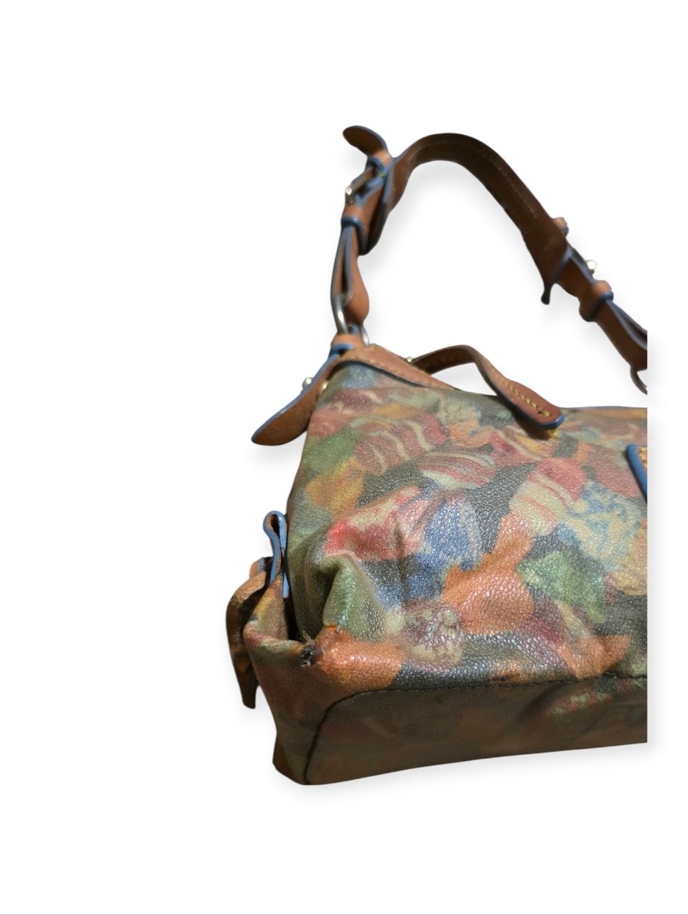 Vintage Dooney & Bourke Candy Leather Shoulder Bag. - Picture 5 of 10